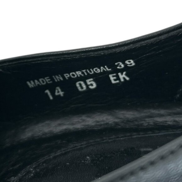 Dansko Aubrey Black Pleated Leather Clogs Made in Portugal EU Size: 39 US 8.5-9 - Picture 8 of 9